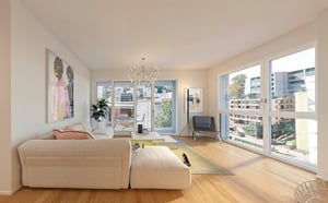 Tellco Immobilien AG - Paradiso FloraCity - Interior view of living room 4